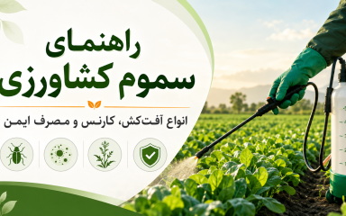 راهنمای سموم کشاورزی؛ انواع حشره‌کش، قارچ‌کش، علف‌کش و اصول مصرف ایمن