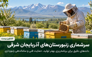 سرشماری زنبورستان‌ها از ۲ آبان آغاز می‌شود؛ ثبت برخط و خوداظهاری در آذربایجان شرقی