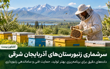 سرشماری زنبورستان‌ها از ۲ آبان آغاز می‌شود؛ ثبت برخط و خوداظهاری در آذربایجان شرقی